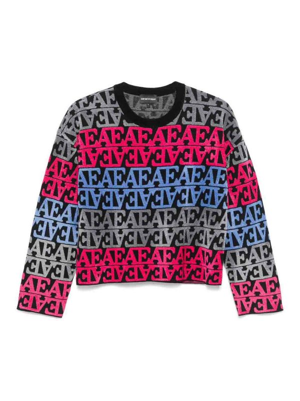 Emporio Armani Pull Col Rond - Noir