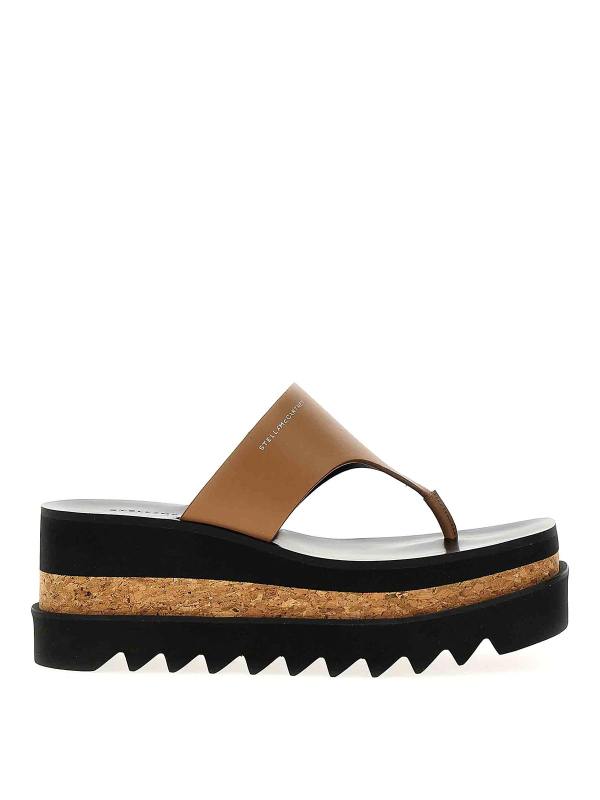 Stella Mccartney Sandales - Marron