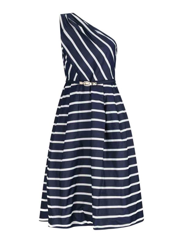 Polo Ralph Lauren Robe Au Genou - Bleu