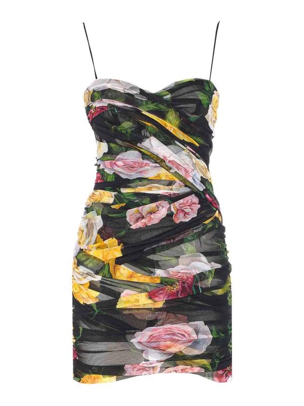 Dolce & Gabbana Maxi Robe - Multicolore