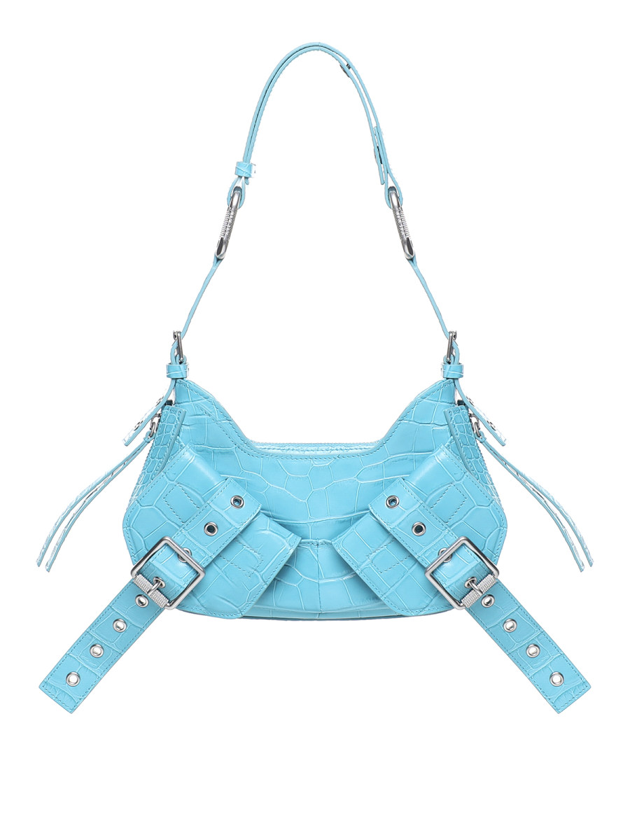 Biasia Sac Porté Épaule - Bleu Clair