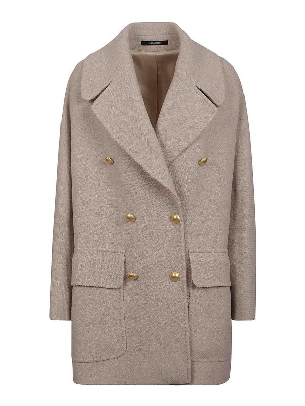 Tagliatore Manteau Au Genou - Beige