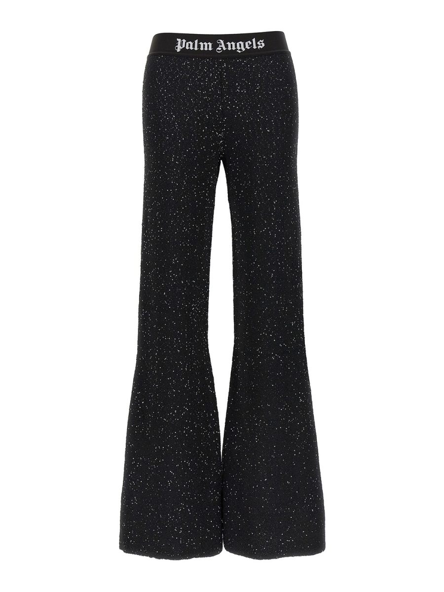 Palm Angels Pantalons Décontractés - Noir