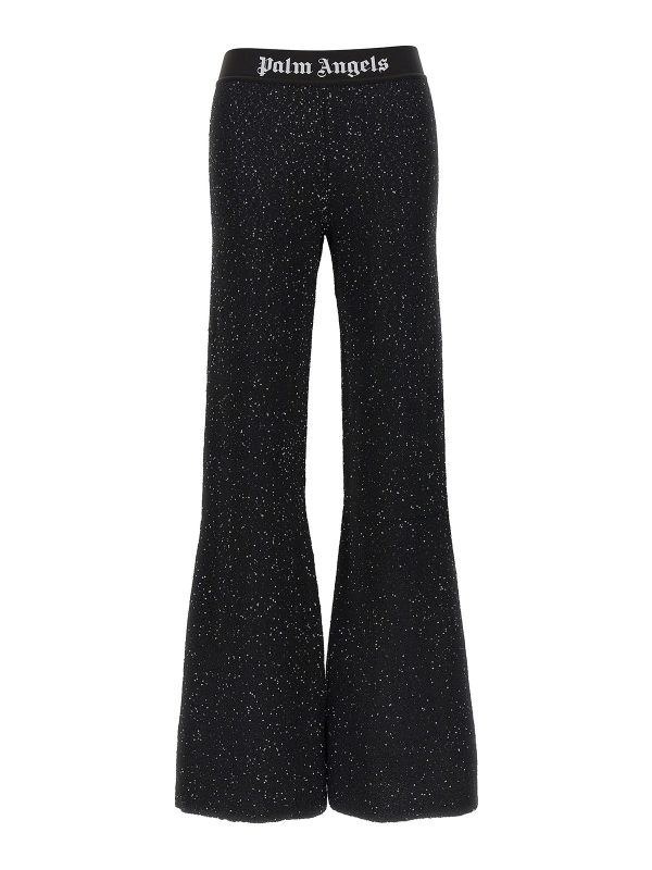Palm Angels Pantalons Décontractés - Noir