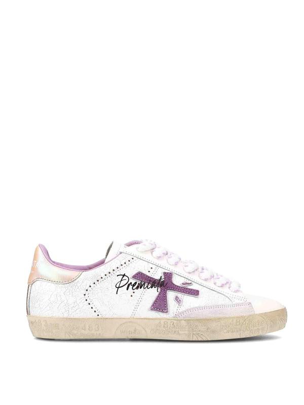 Premiata Baskets - Blanc