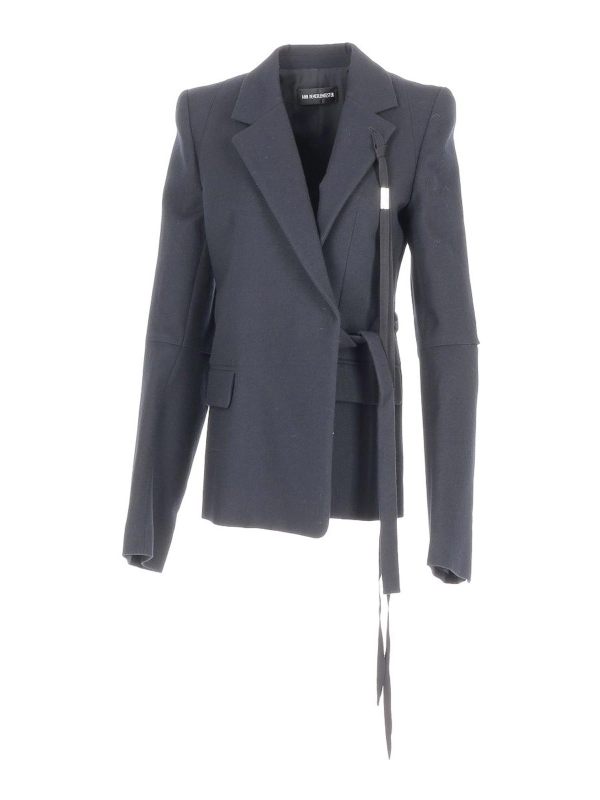 Ann Demeulemeester Veste Casual - Noir