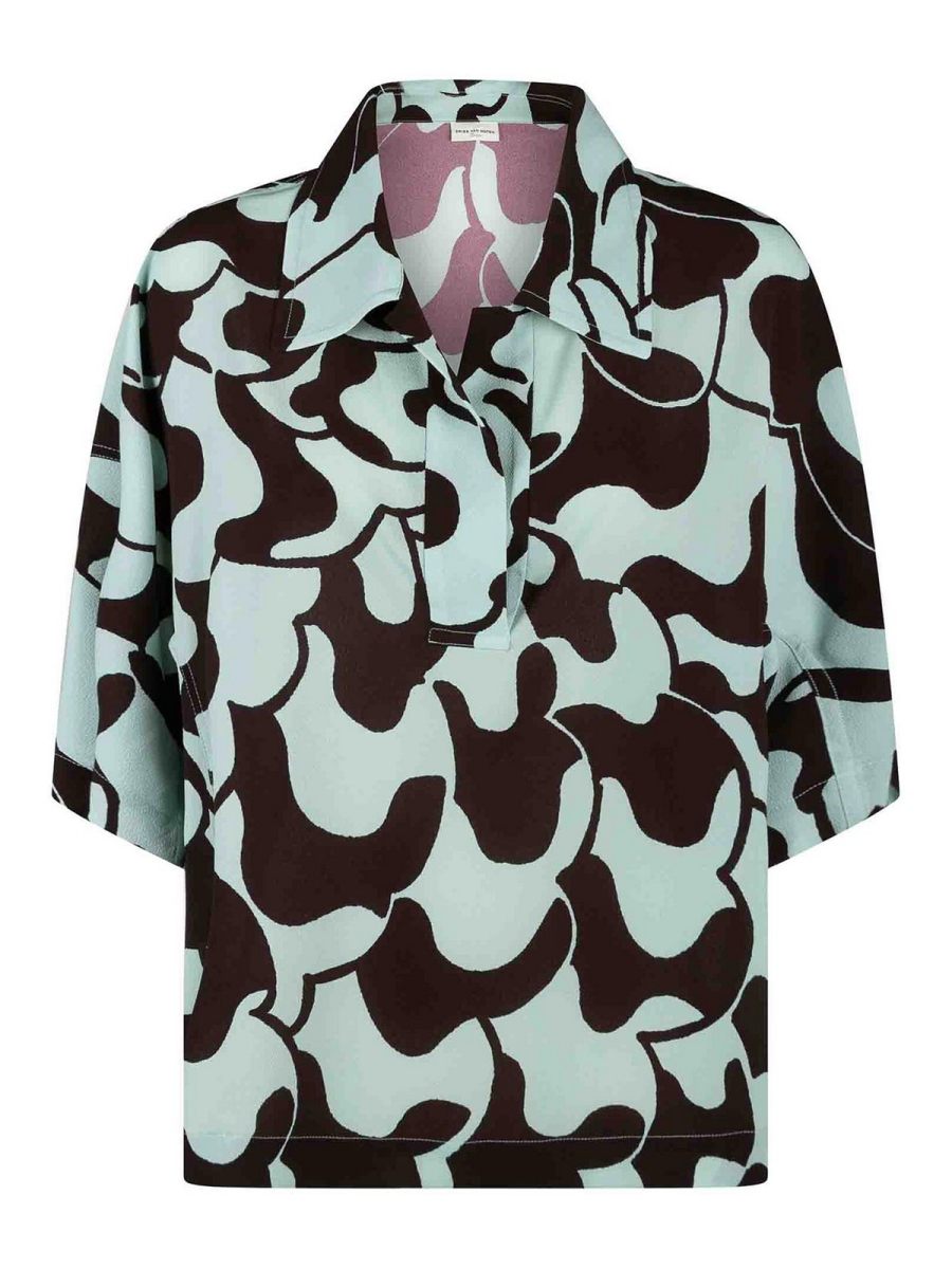 Dries Van Noten Polo - Vert Clair