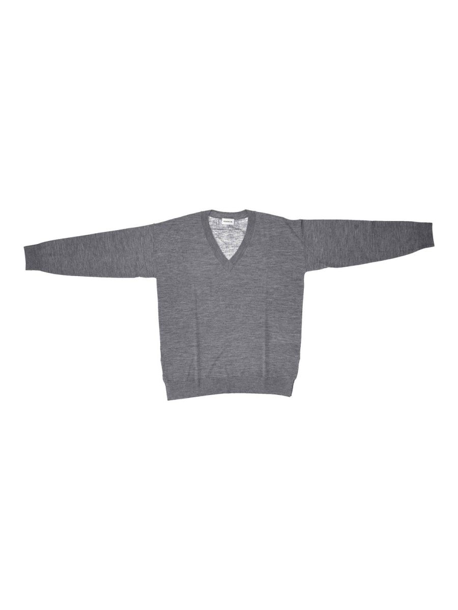 P. A.R. O.S. H. Pull Col Rond - Gris