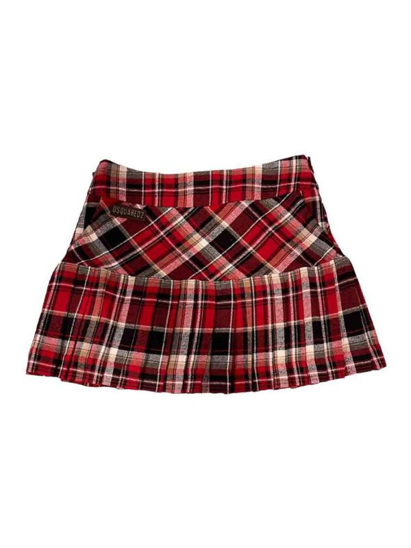 Dsquared2 Jupe Midi - Rouge