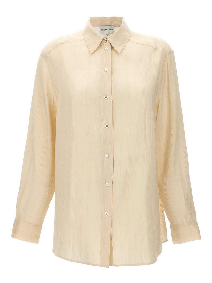 Loulou Studio Chemise - Beige