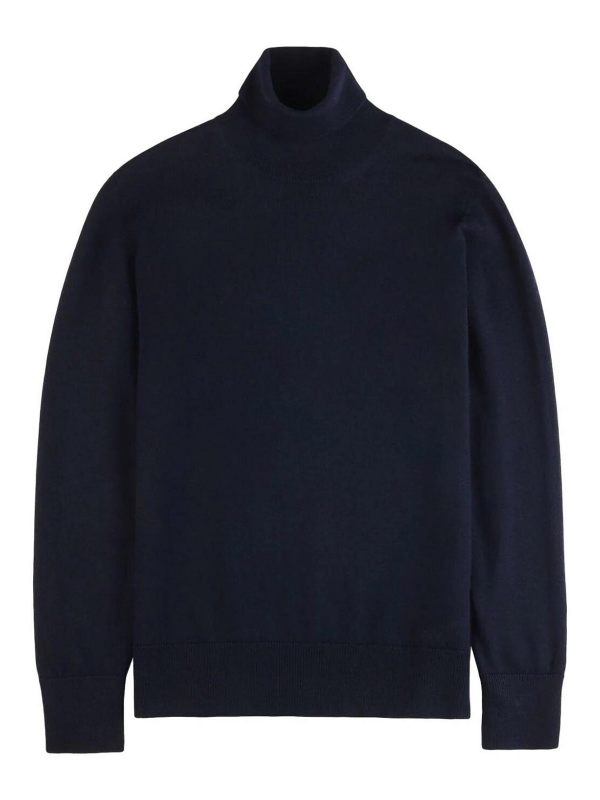 Fay Pull Col Roulé - Bleu