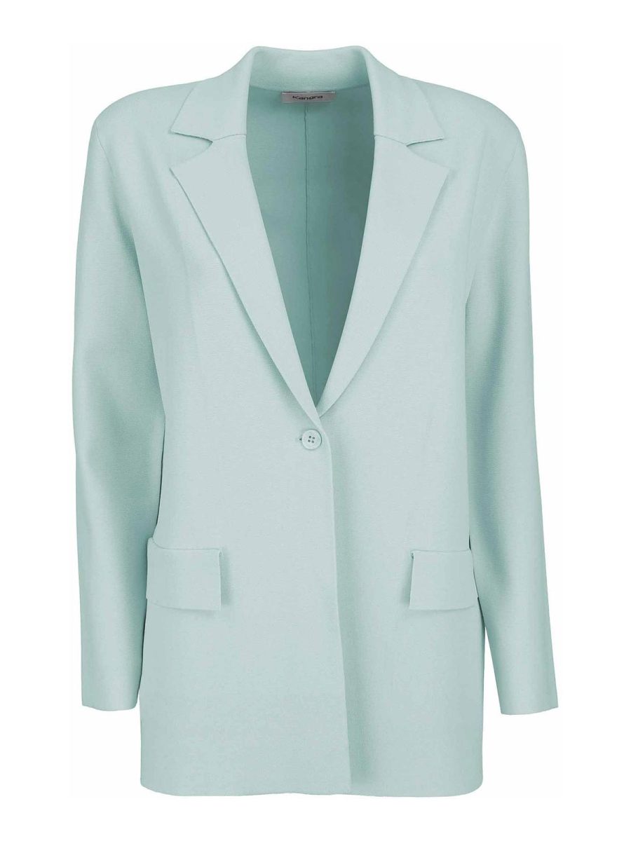 Kangra Cashmere Blazer - Vert