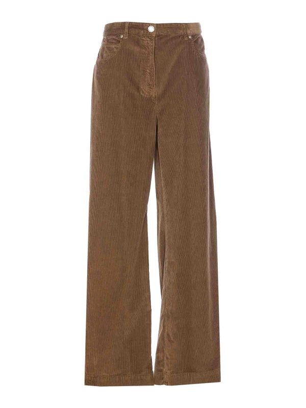 Pinko Pantalons Décontractés - Marron