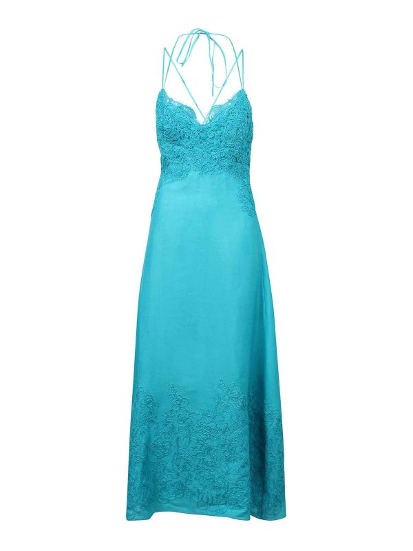 Ermanno Scervino Robe De Soirée - Bleu