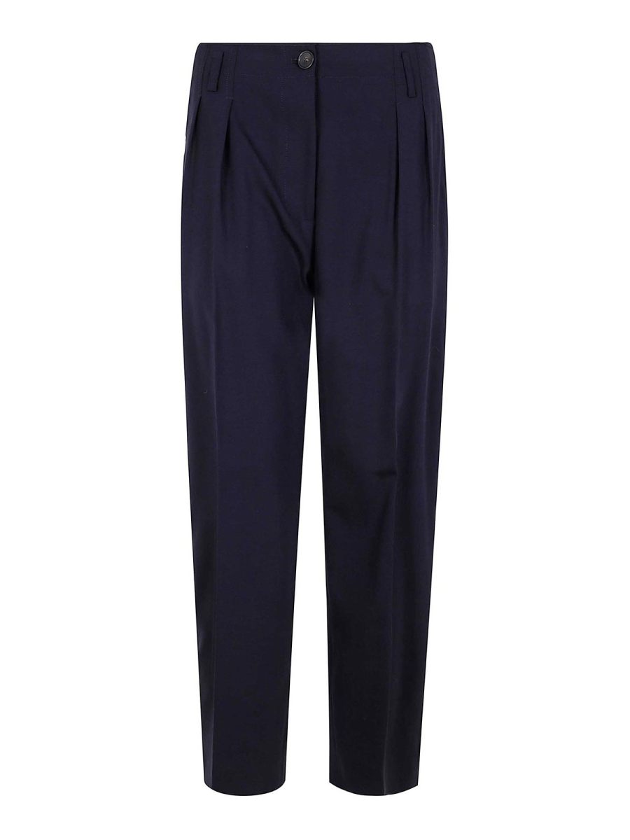 Erika Cavallini Pantalons Décontractés - Bleu