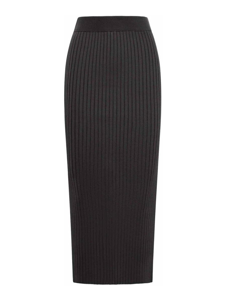 Jil Sander Jupe Midi - Noir