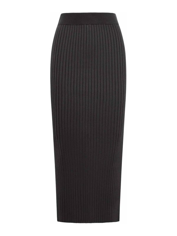 Jil Sander Jupe Midi - Noir