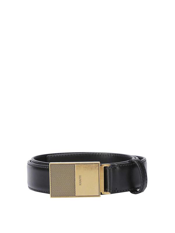 Khaite Ceinture - Noir