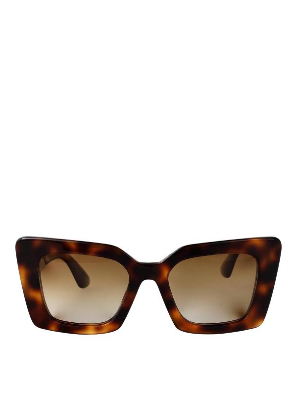 Burberry Lunettes De Soleil - Marron