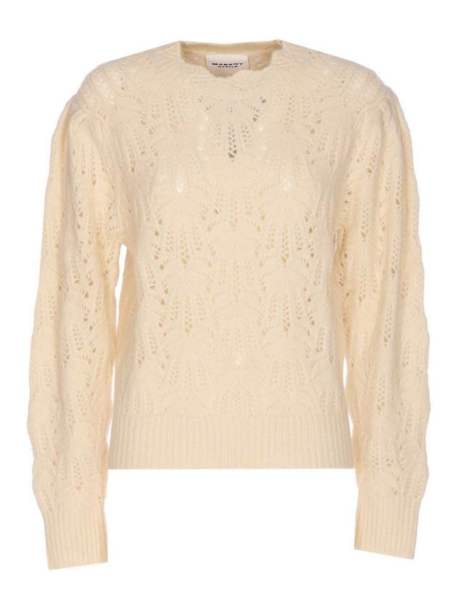 Isabel Marant Etoile Pull Col Rond - Blanc
