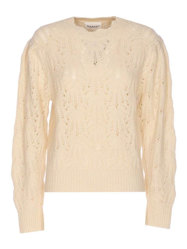 Isabel Marant Etoile Pull Col Rond - Blanc