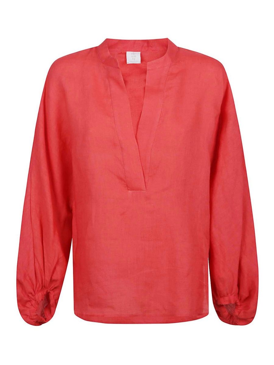 Eleventy Chemise - Rouge Clair