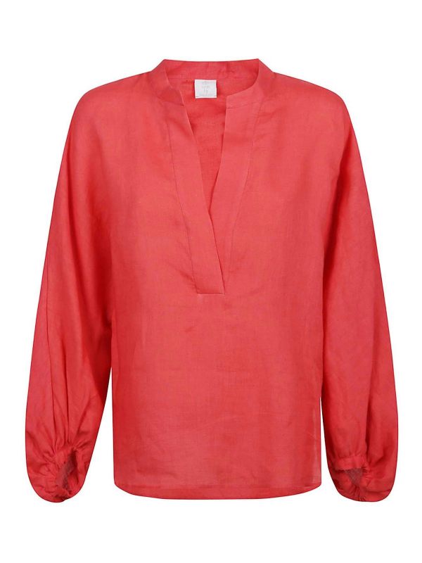 Eleventy Chemise - Rouge Clair