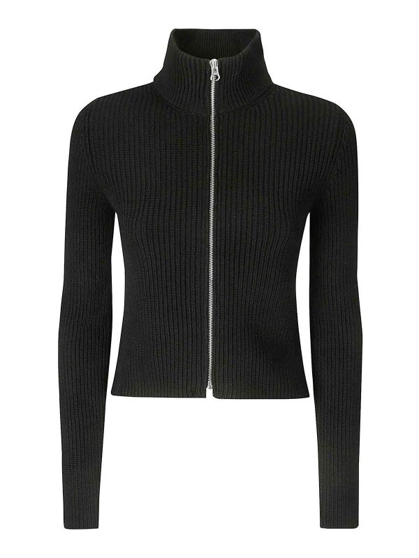 MM6 Maison Margiela Pull Col Roulé - Noir