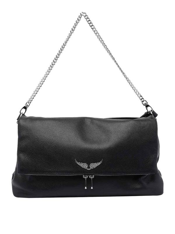 Zadig & Voltaire Sac Porté Épaule - Noir