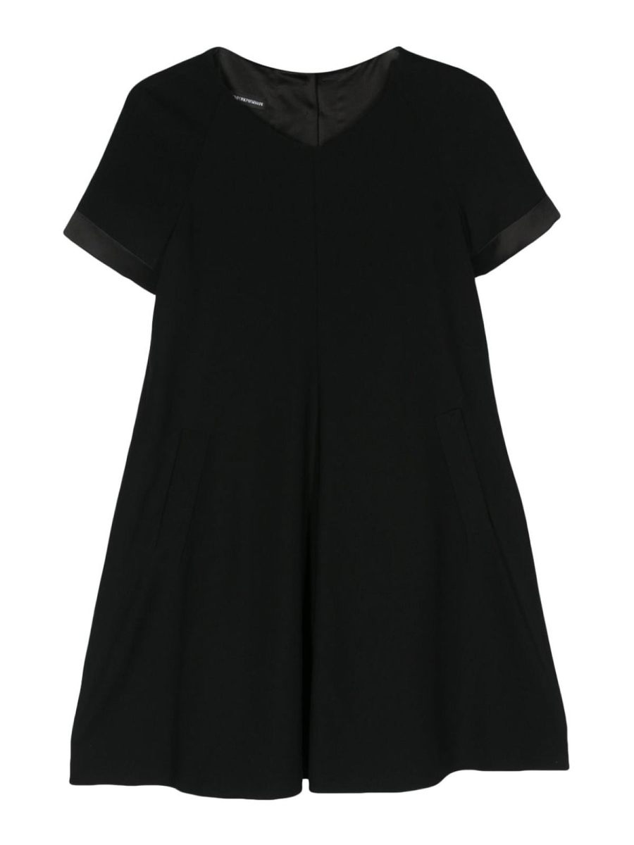 Emporio Armani Robe Courte - Noir