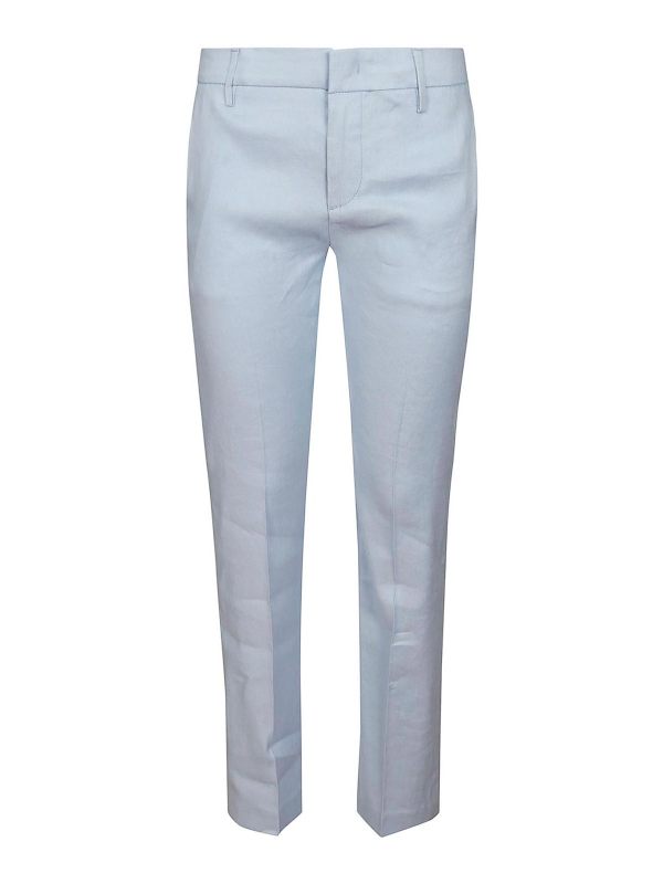 Dondup Pantalons Décontractés - Bleu Clair