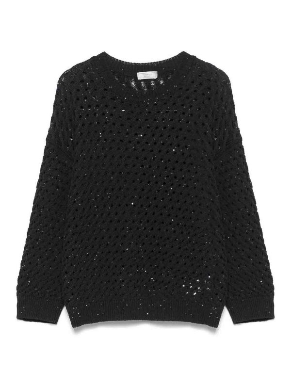 Peserico Pull Col Rond - Bleu