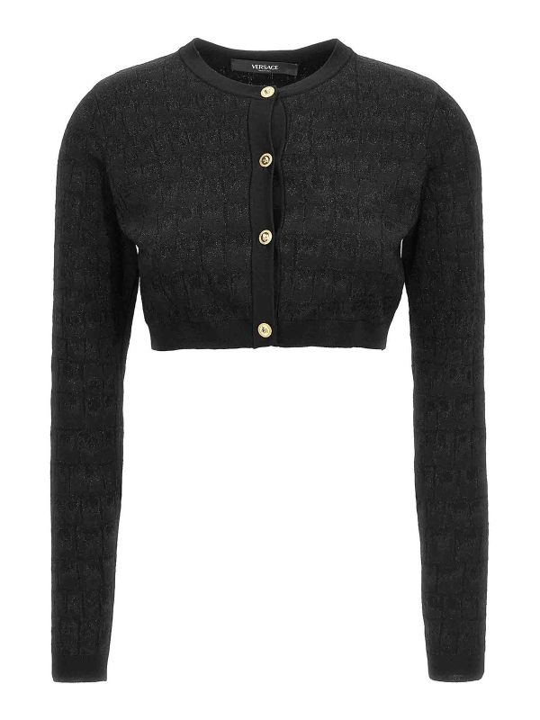 Versace Cardigan - Noir