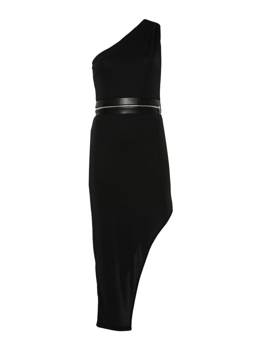 Patrizia Pepe Robe Au Genou - Noir