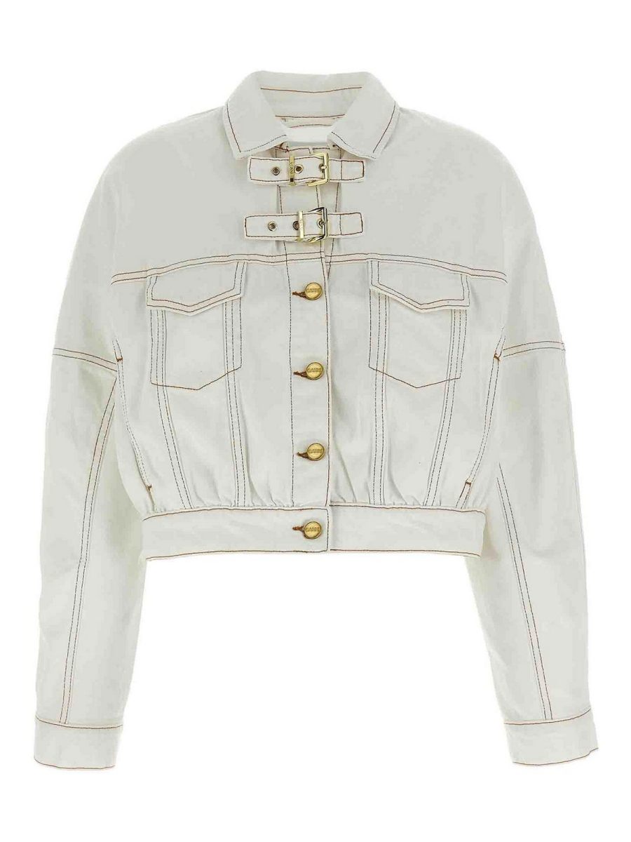 Ganni Blazer - Blanc
