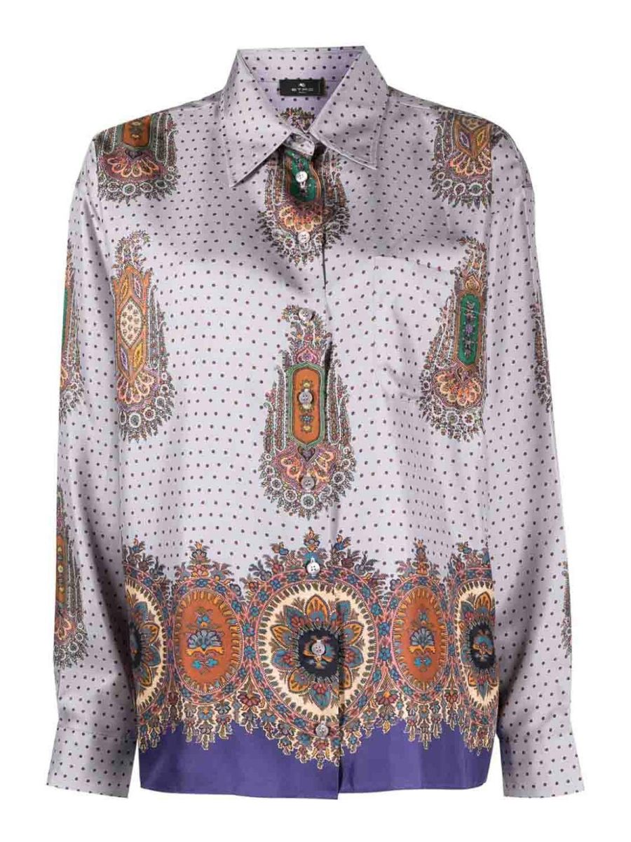 Etro Chemise - Violet