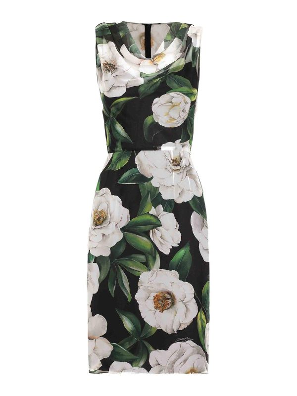 Dolce & Gabbana Robe Au Genou - Multicolore