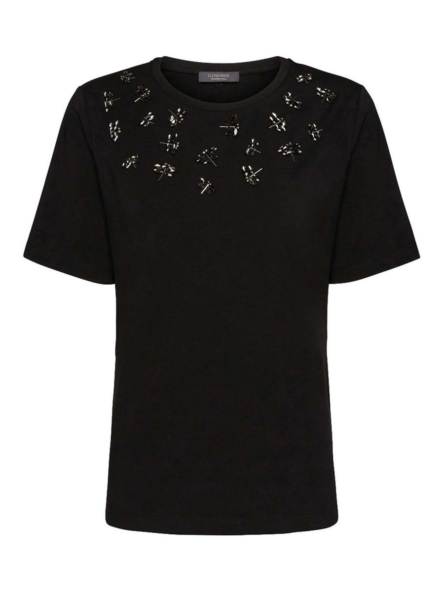 Elena miro' T-Shirt - Noir