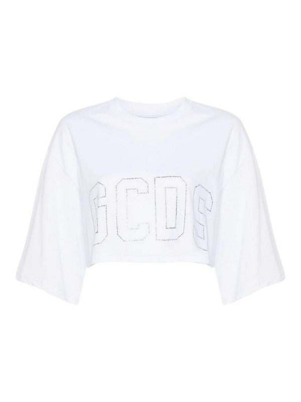 Gcds T-Shirt - Blanc
