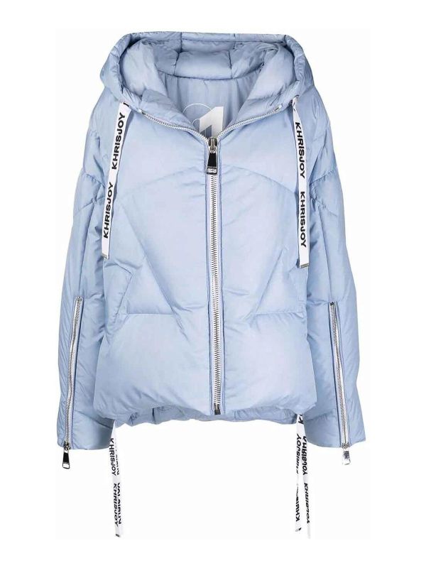 KhrisJoy Blouson Rembourré - Bleu Clair