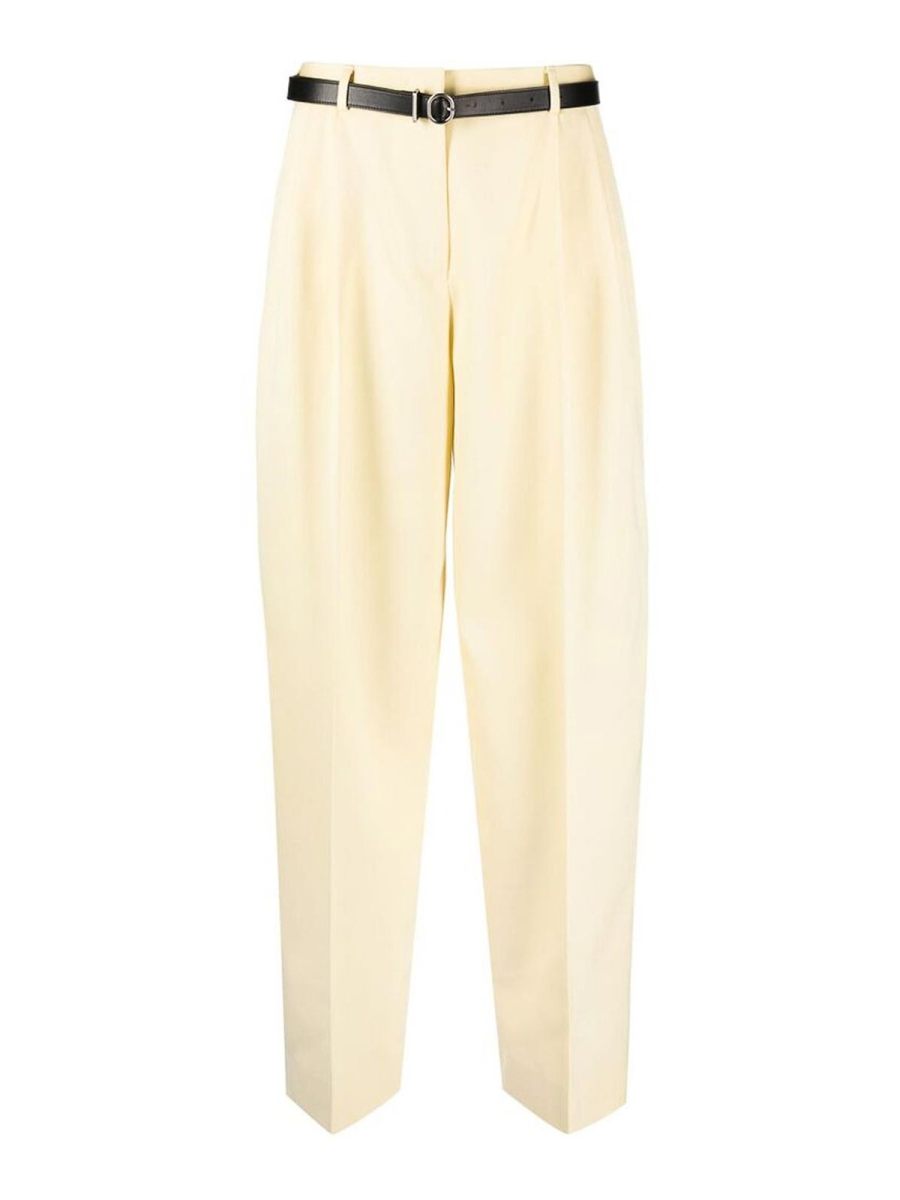 Jil Sander Pantalons Décontractés - Jaune
