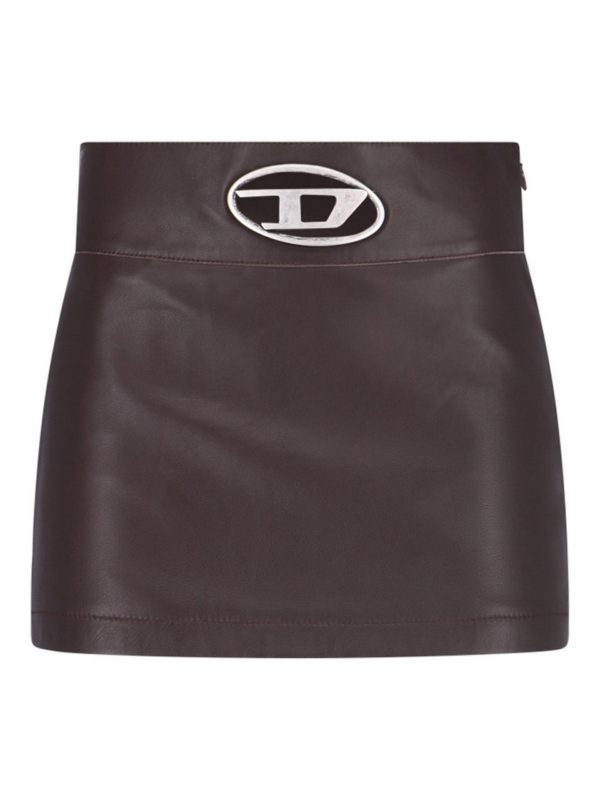 Diesel Jupe Midi - Marron
