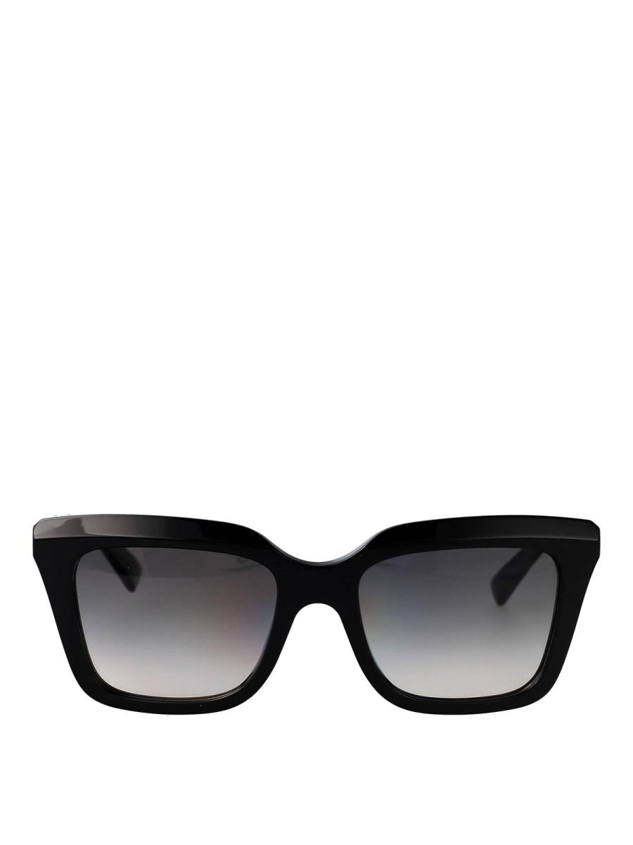Alexander Mcqueen Lunettes De Soleil - Noir