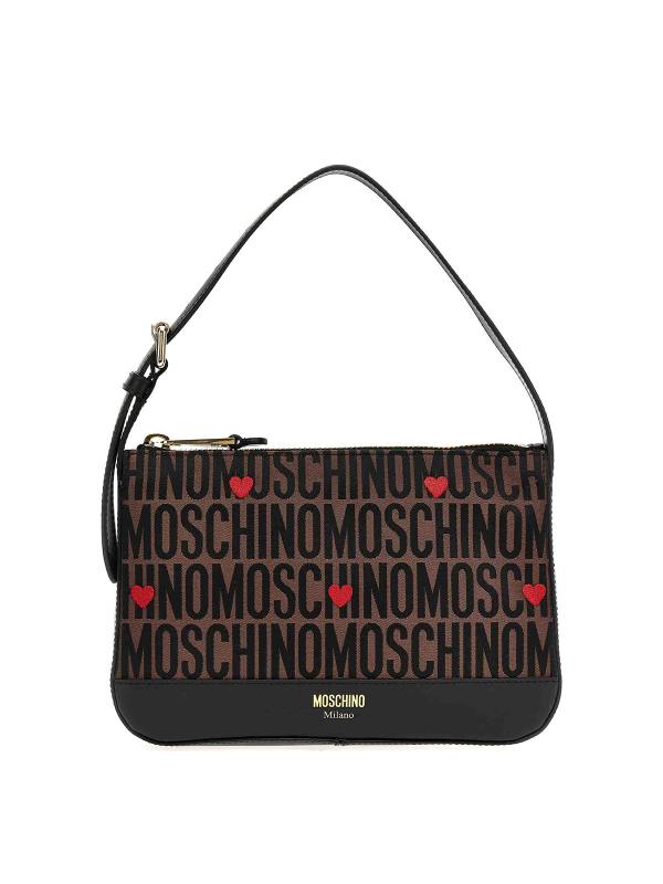 Moschino Sac Porté Épaule - Log