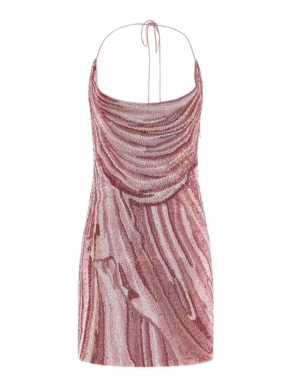 Balmain Robe Au Genou - Couleur Chair