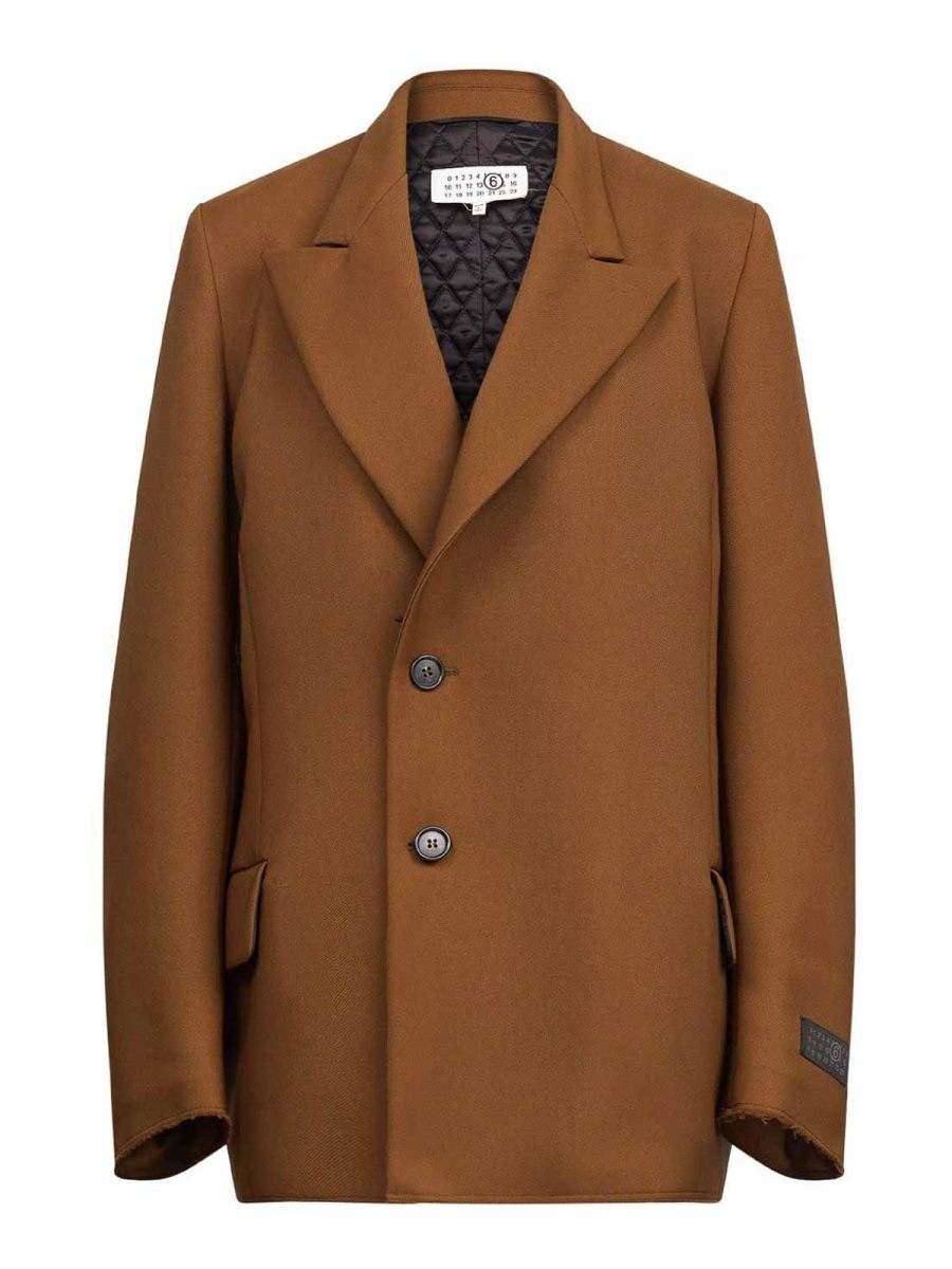 MM6 Maison Margiela Blazer Couturier - Marron