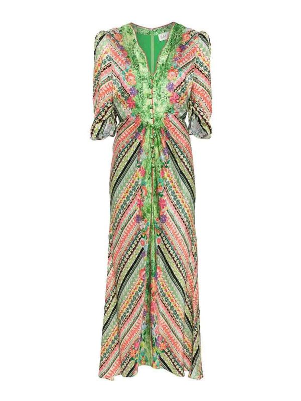 Saloni Robe Au Genou - Rose