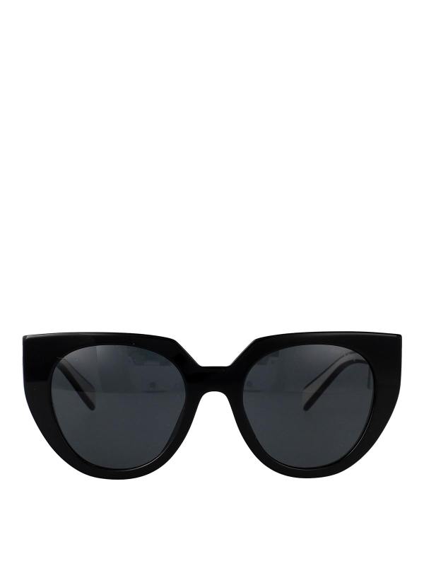 Prada Lunettes De Soleil - Noir