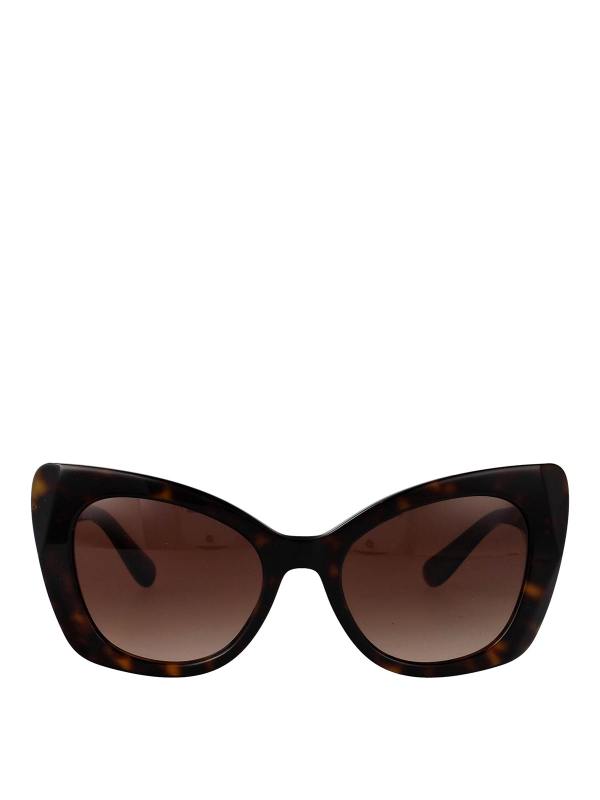 Dolce & Gabbana Lunettes De Soleil - Marron