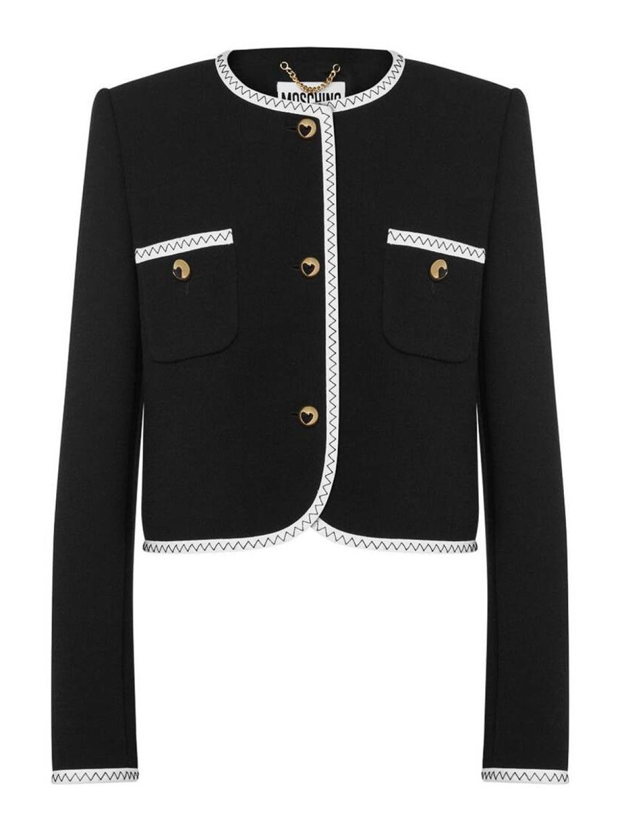 Moschino Veste Casual - Noir